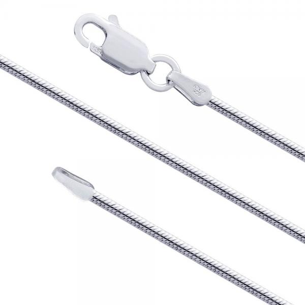 Lant argint 925 2 mm model sarpe 45 cm [1]